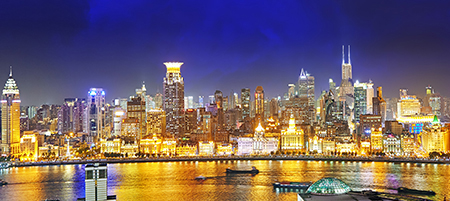 株式会社恒華商事 トップページ 上海旧市街夜景画像